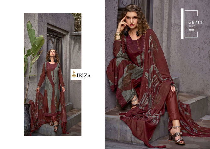 Ibiza Chinar Wholesale Printed Salwar Suits Catalog